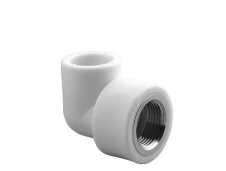 Угольник полипропилен 90 гр 75 мм (серый)