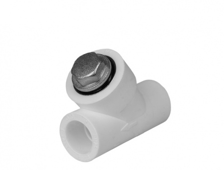 Фильтр сетчатый внутренний-внутренний 20 мм 1/2' (серый)