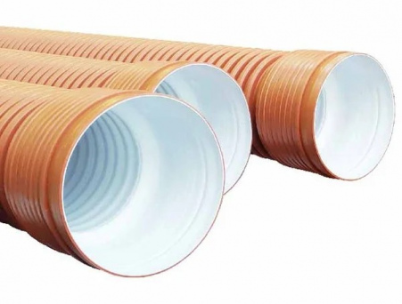 Труба гофрированная с раструбом DN/OD 290 / 250 мм SN6-SN7