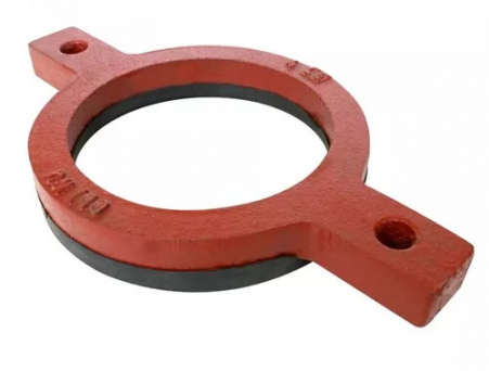 Кольцо опорное чугун SML Ду 100 с гальванизированной резиной FP PREIS 10027