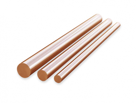 Круг (пруток) бронзовый 140 мм БрАЖ9-4 L=1м ГОСТ 1628-2019