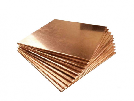 Лист бронзовый 6х300х1500 мм БрАЖ9-4