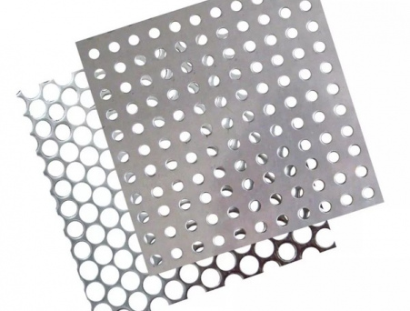 Лист перфорированный оцинкованный 1x1250х2500; Qg 10-15