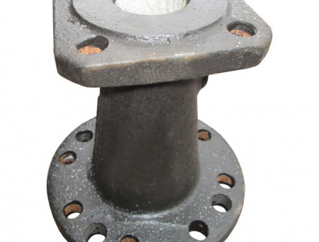 Переход НПВХ на чугун коричневый Дн 200 б/нап б/манжеты KGUG Ostendorf 223820