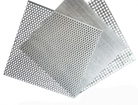 Лист стальной перфорированный 0.5x1250x2500; Qg 20-25