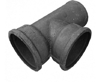 Тройник чугун SML Ду 200х100х45гр б/растр