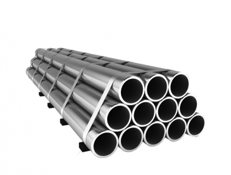 Труба нержавеющая электросварная 42.4х2 мм; Aisi 201; зеркальная; L=6м